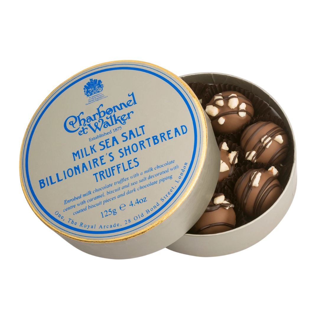 Charbonnel et Walker 牛奶海盐亿万富翁酥饼松露