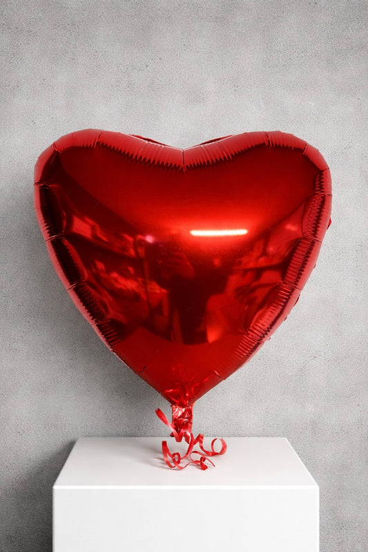 Helium Balloon Heart
