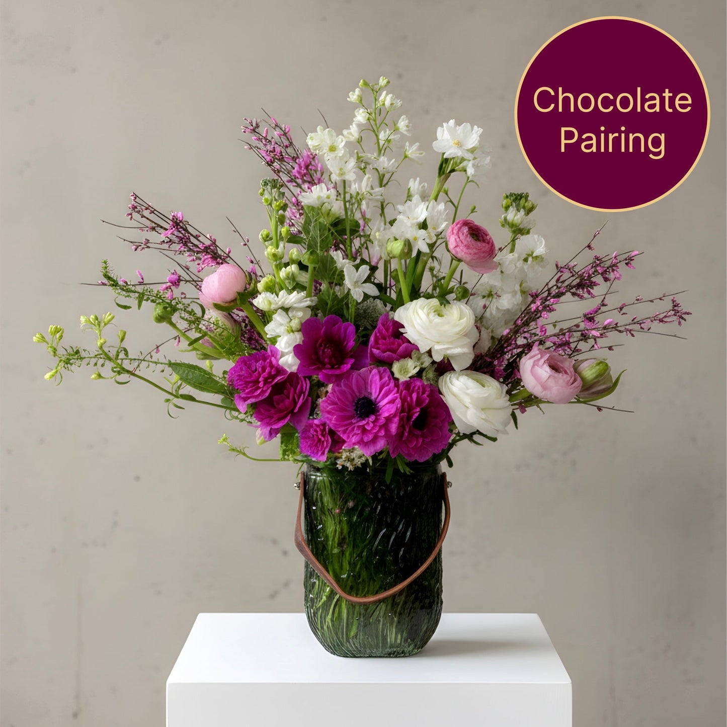 Blush Of Gratitude & House of Dorchester Chocolate Pairing