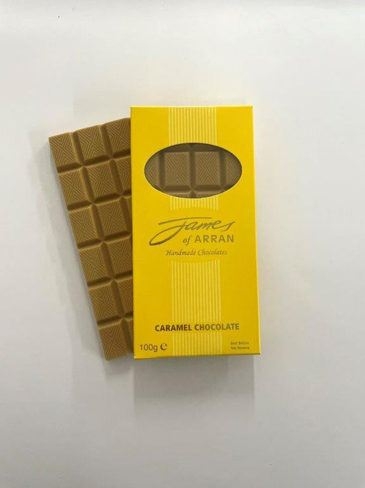 James Of Arran Handmade Caramel Chocolate Bar