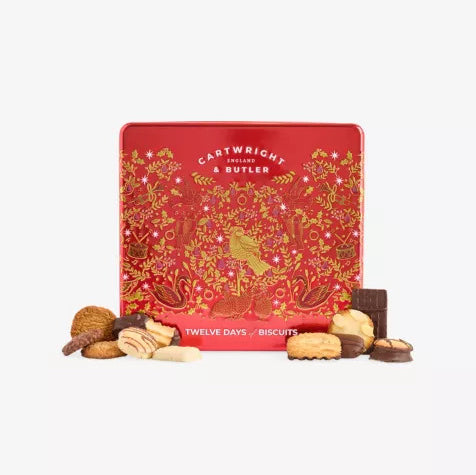 Cartwright and Butler 12 days of biscuits tin