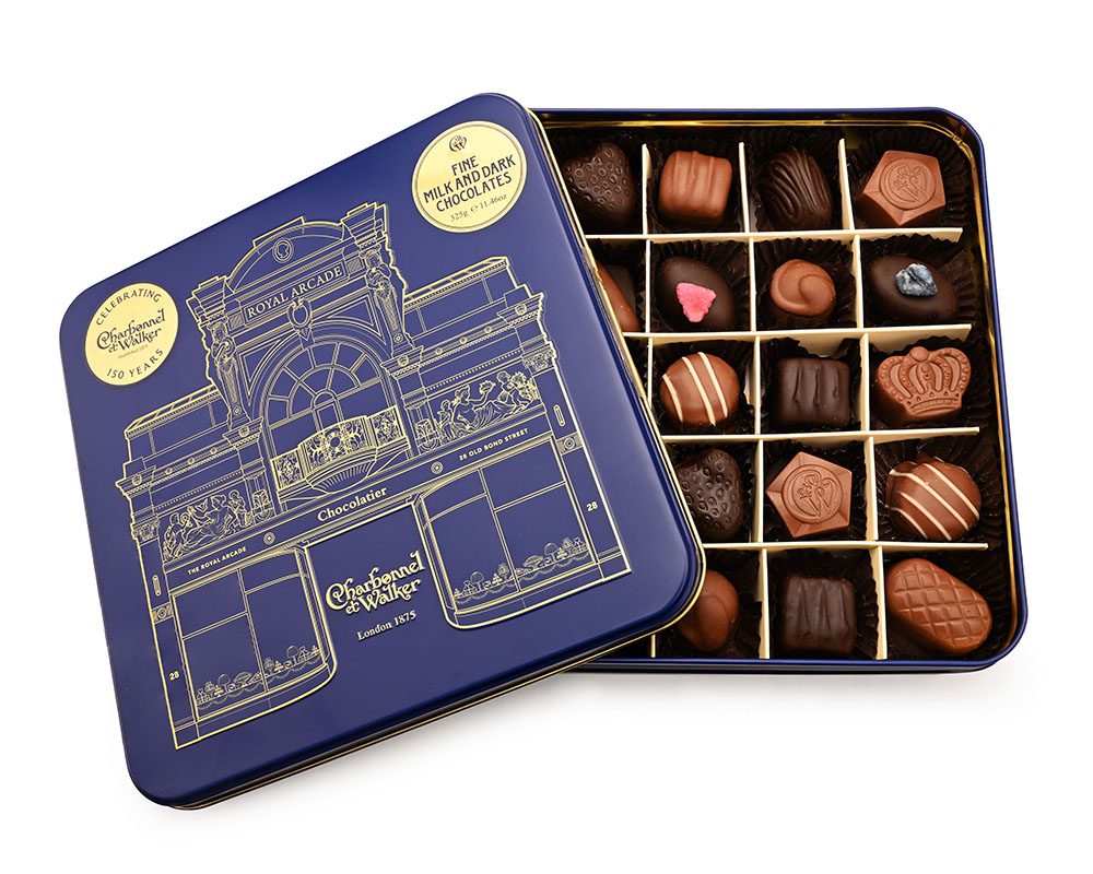 Charbonnel et Walker Bond Street 150 years tin