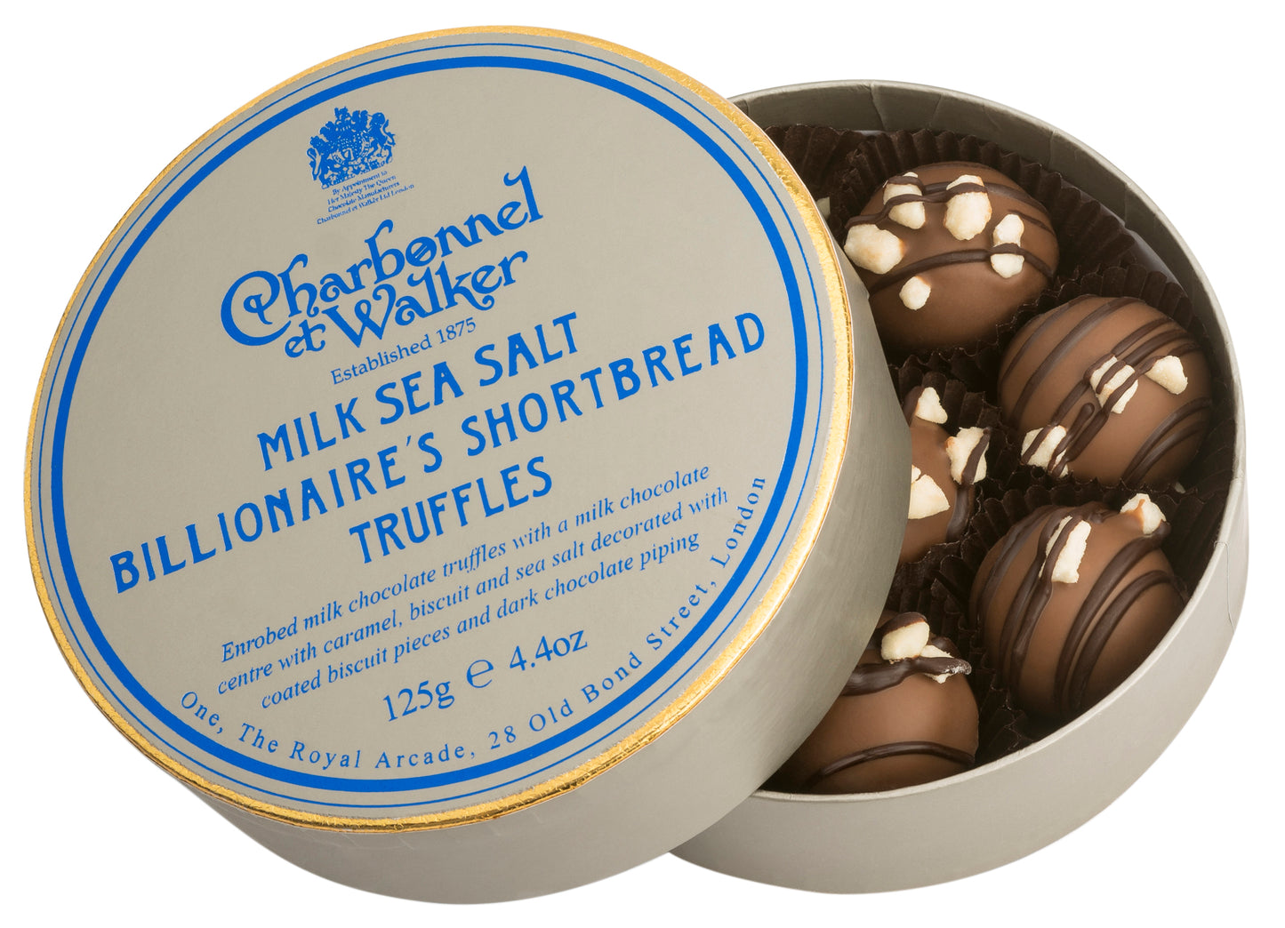 Charbonnel et Walker Milk Sea Salt Billionaires Shortbread Truffle