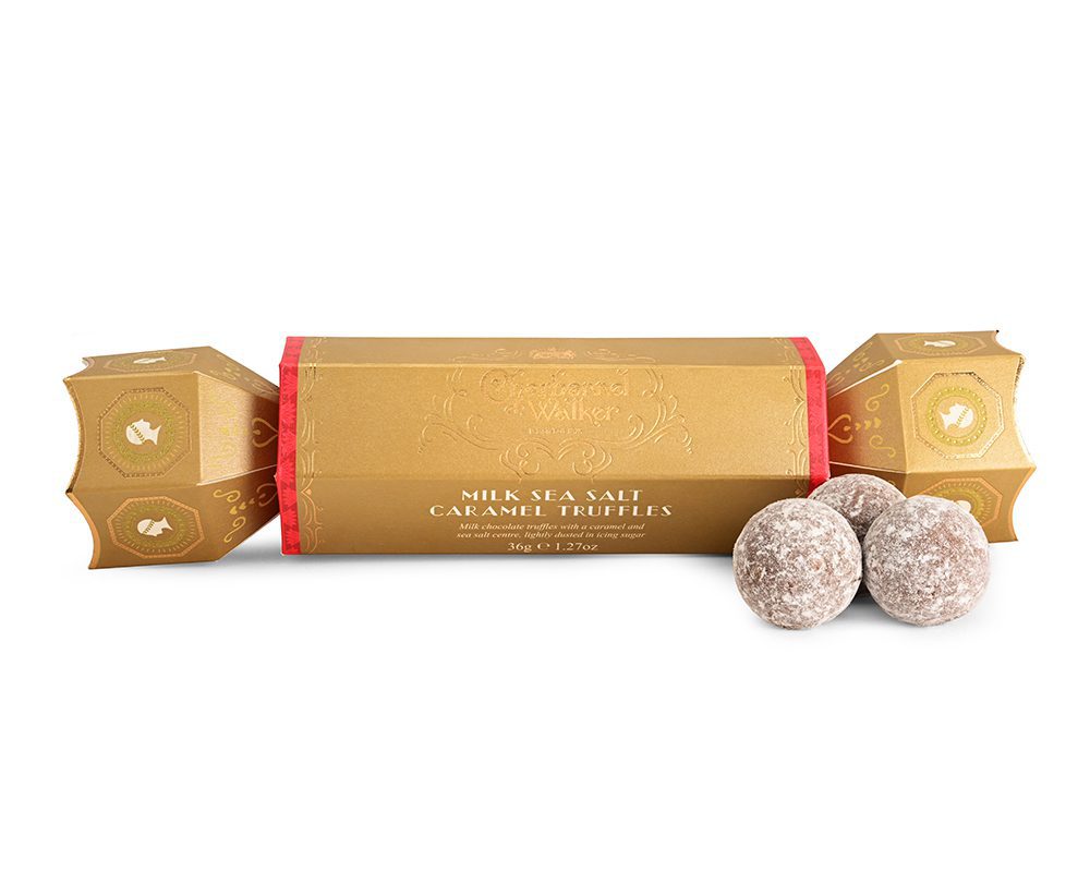 Charbonnel et Walker Milk Chocolate Sea Salt Cracker Gold