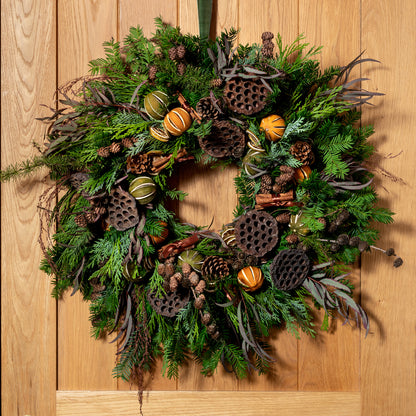 Christmas Harvest Wreath