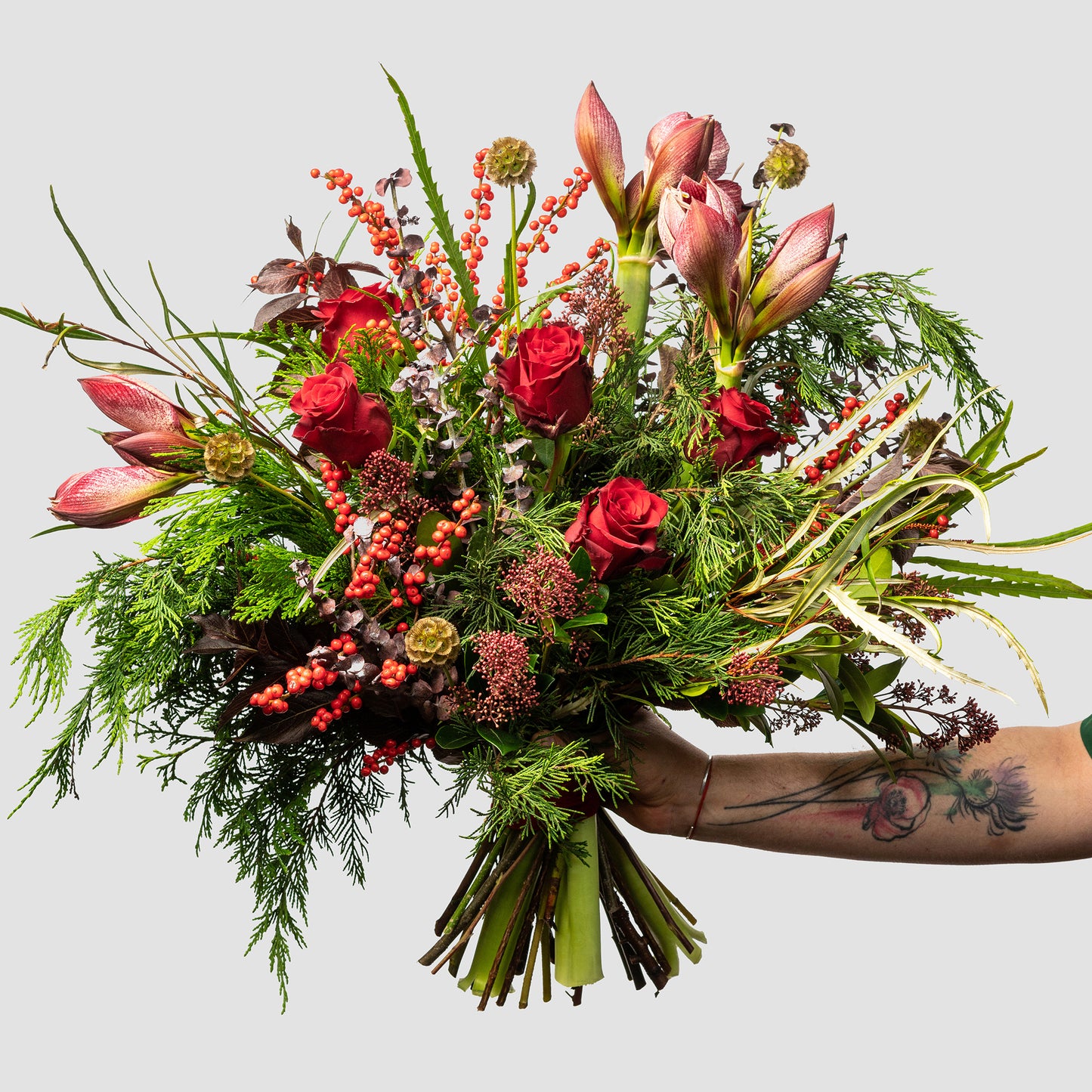 Classic Red Christmas Bouquet