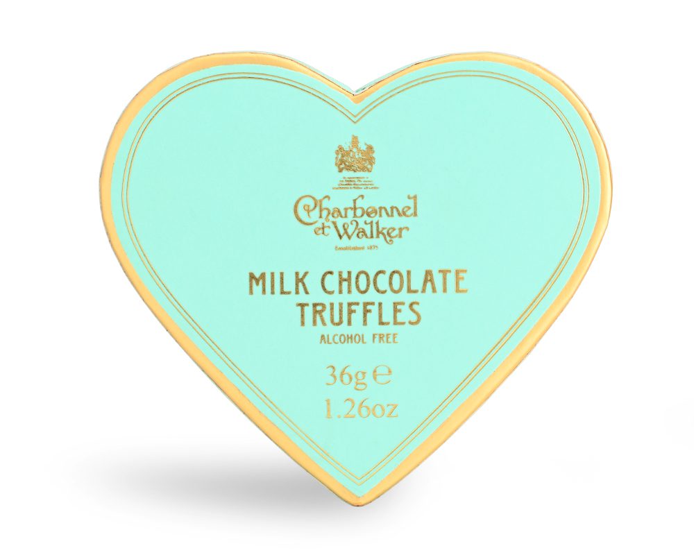 Charbonnel et Walker Milk Chocolate Truffles Mini Heart