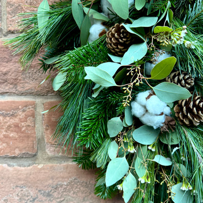 Cotton Dust Wreath