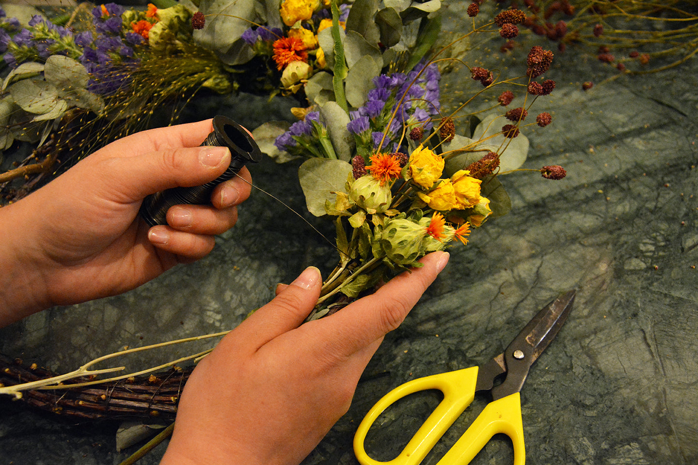 Summer Everlasting Wreath Workshop