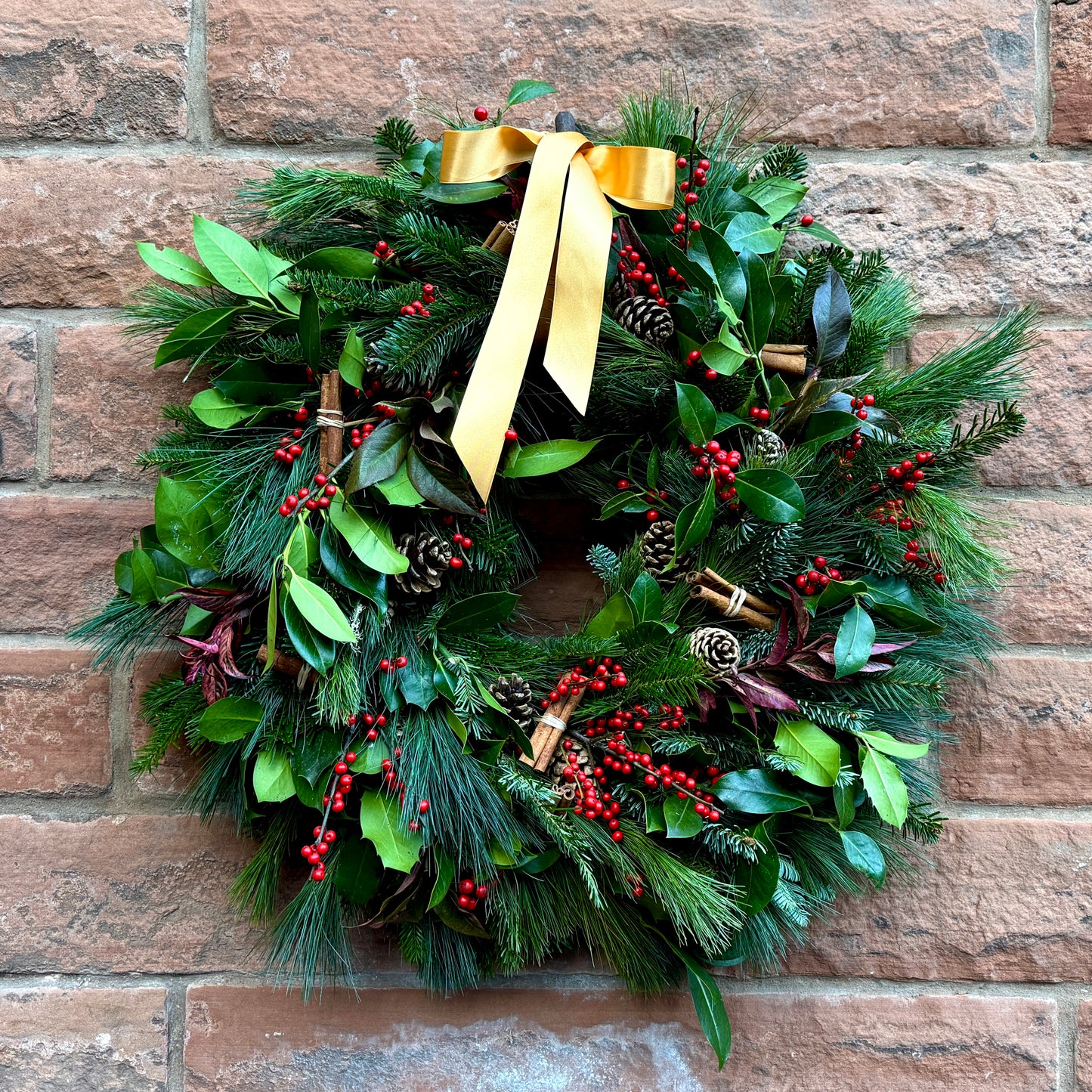 Evergreen Christmas Wreath