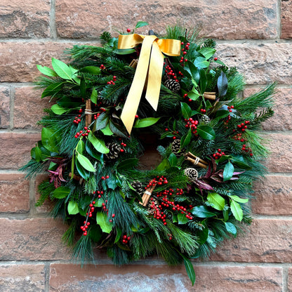 Evergreen Christmas Wreath
