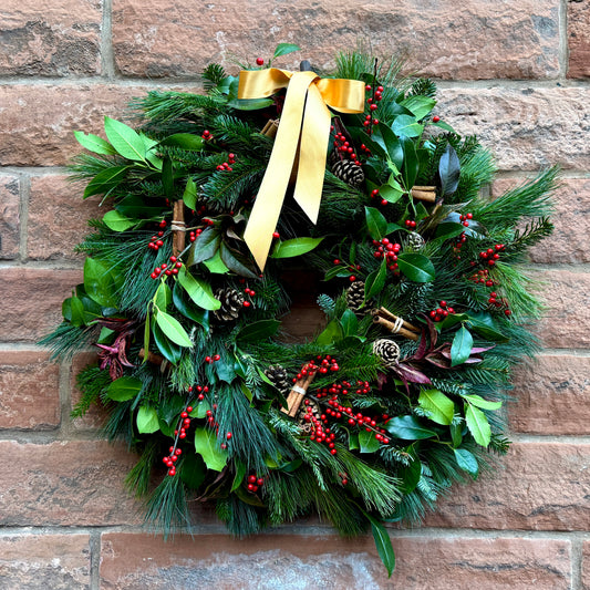 Evergreen Christmas Wreath