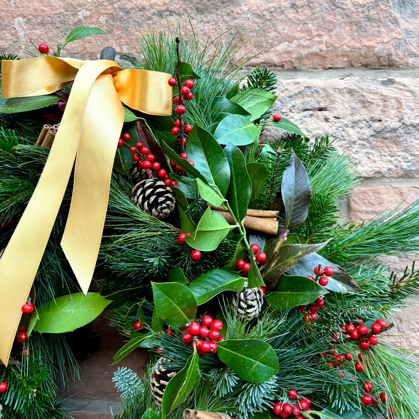 Evergreen Christmas Wreath