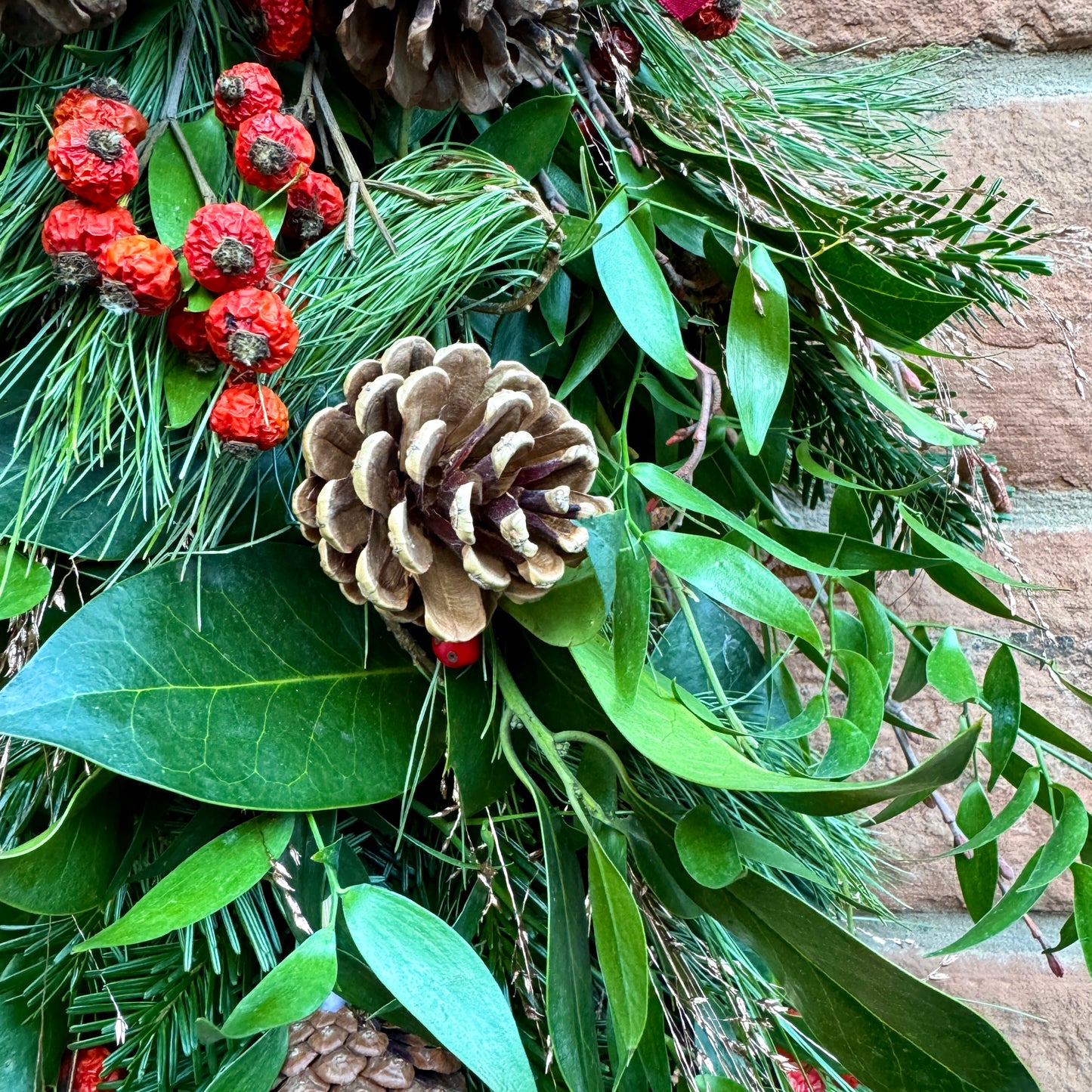 Evergreen Christmas Wreath