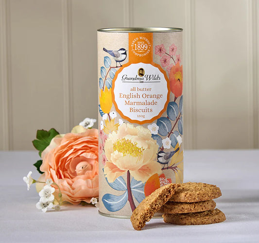 Grandma Wild's English Orange Marmalade Biscuit Tube