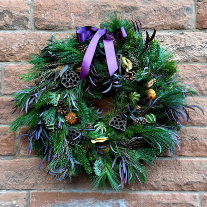 Christmas Harvest Wreath
