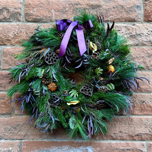 Christmas Harvest Wreath