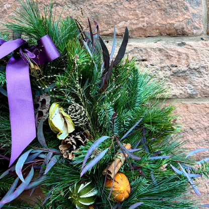 Christmas Harvest Wreath