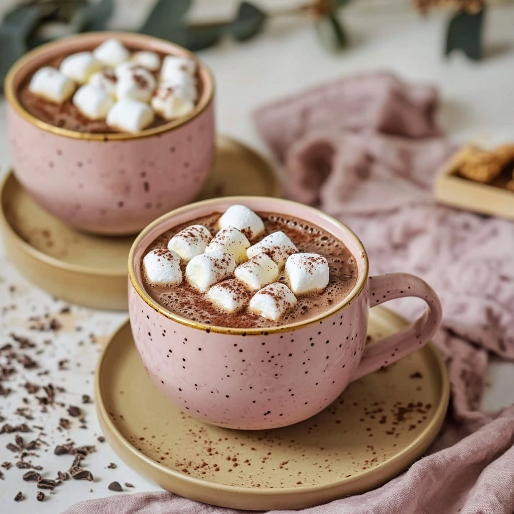 Chevron Marshmallow Hot Chocolate