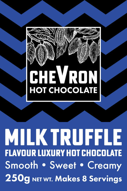 Chevron Milk Truffle Hot Chocolate