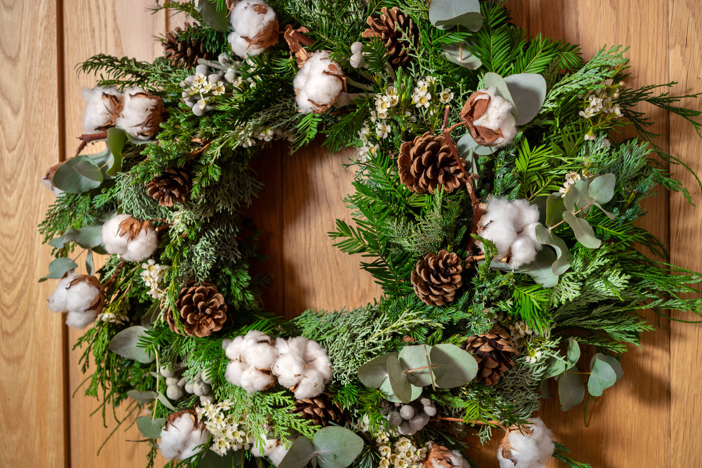 Cotton Dust Wreath