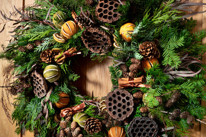 Christmas Harvest Wreath