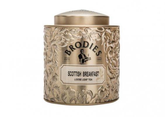 Brodies of Edinburgh Scottish Breakfast Loose Leaf Gift Tin