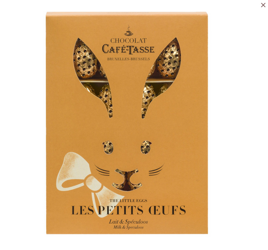 Caffe Tasse 16 Petit Oeufs Rabbit Box Milk & Speculoos