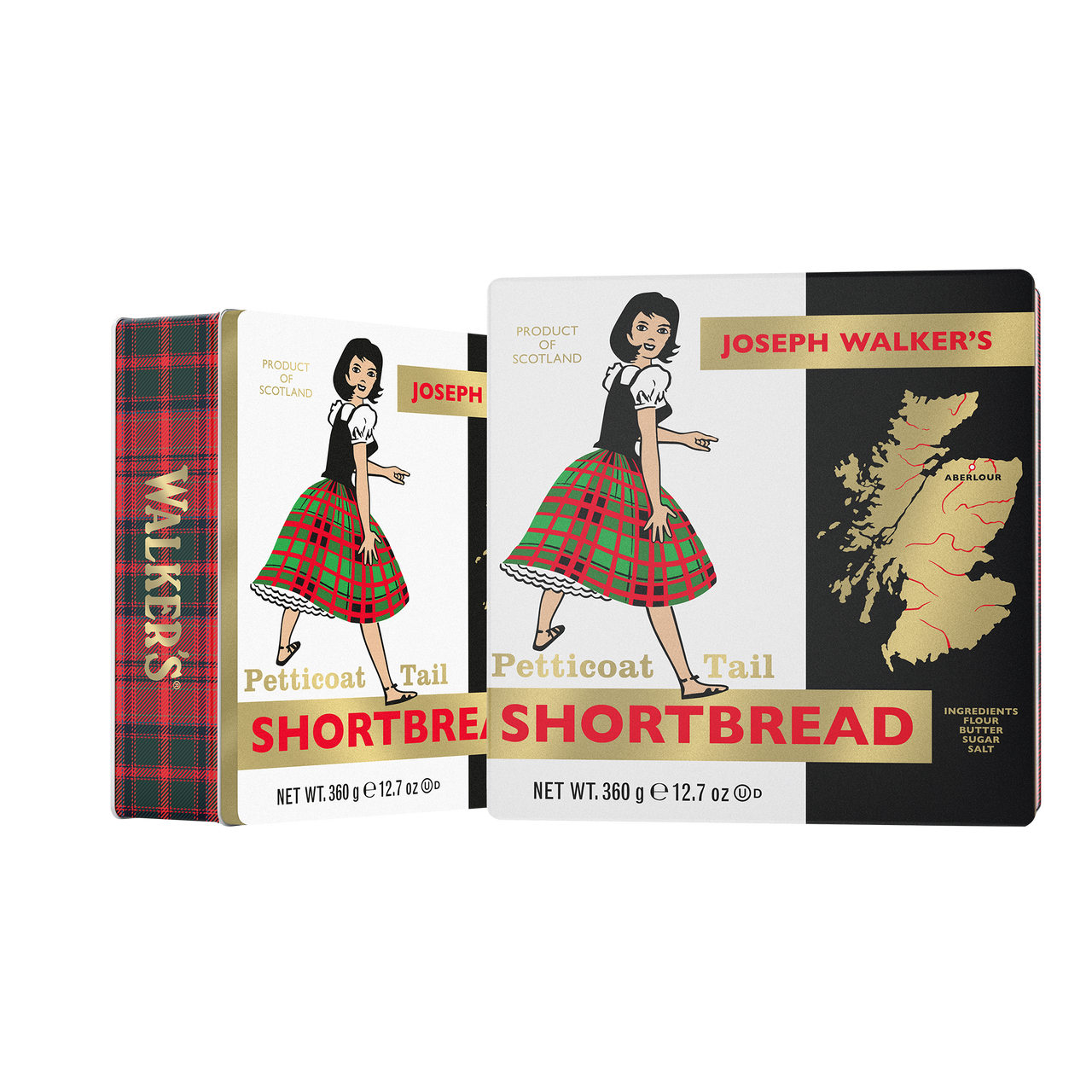 Walker's Petticoat Tails Shortbread Tin (Limited Edition)