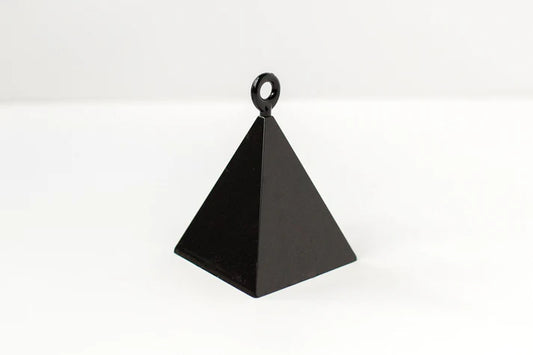 Black Pyramid Helium Balloon Weight