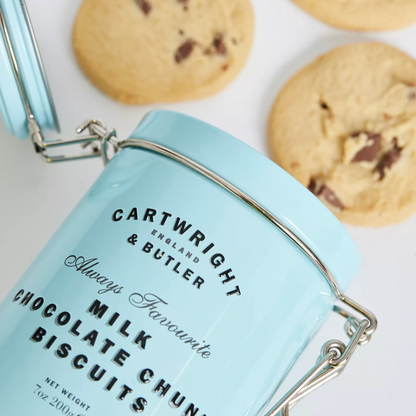 Cartwright and Butler Milk Choc Chunk Biscuit Tin