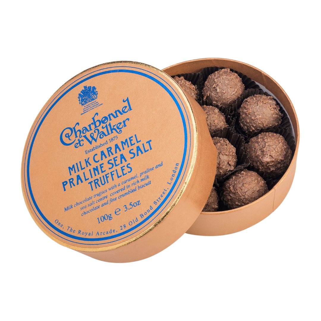 Charbonnel et Walker Milk Caramel Praline Sea Salt Truffles