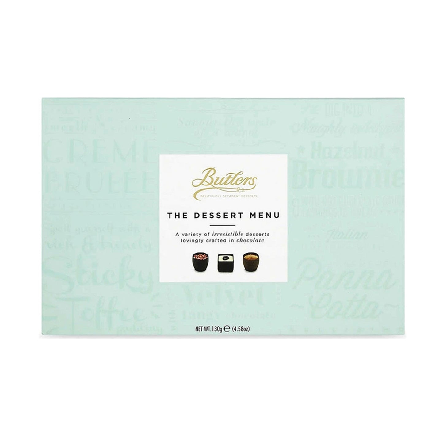 Butler's Dessert Menu