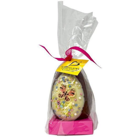 Linden Lady Decorated Butterfly Egg