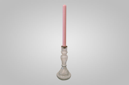 Candle In Holder (Tilda)